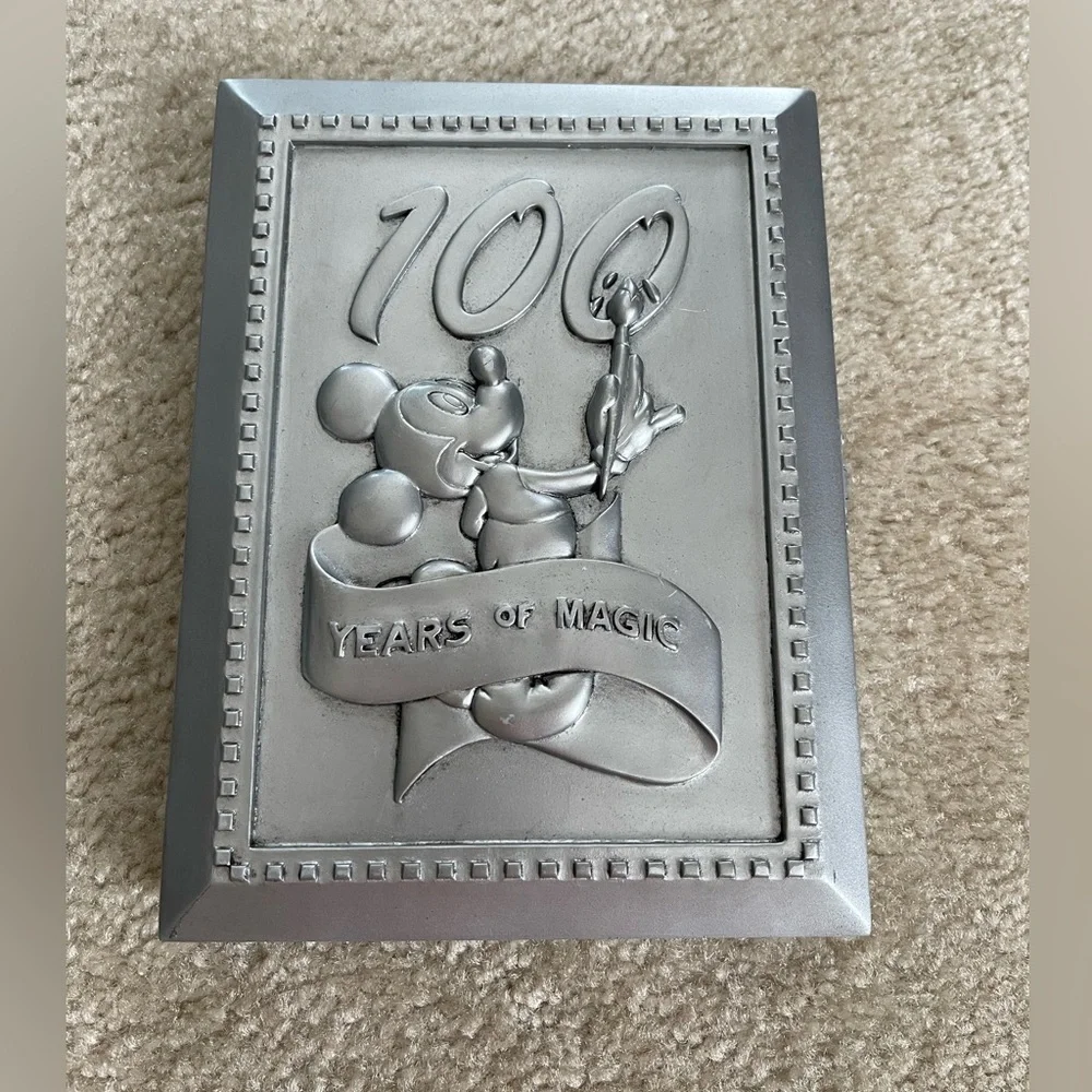 Disney 100 Years of Magic Picture Frame - Photo Frame with Disney Pin